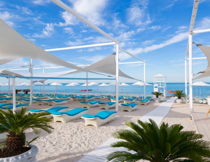 Пляж - Отель Radisson Collection Paradise Resort & Spa Sochi / Рэдиссон Коллекшн Парадайз Резорт и Спа Сочи